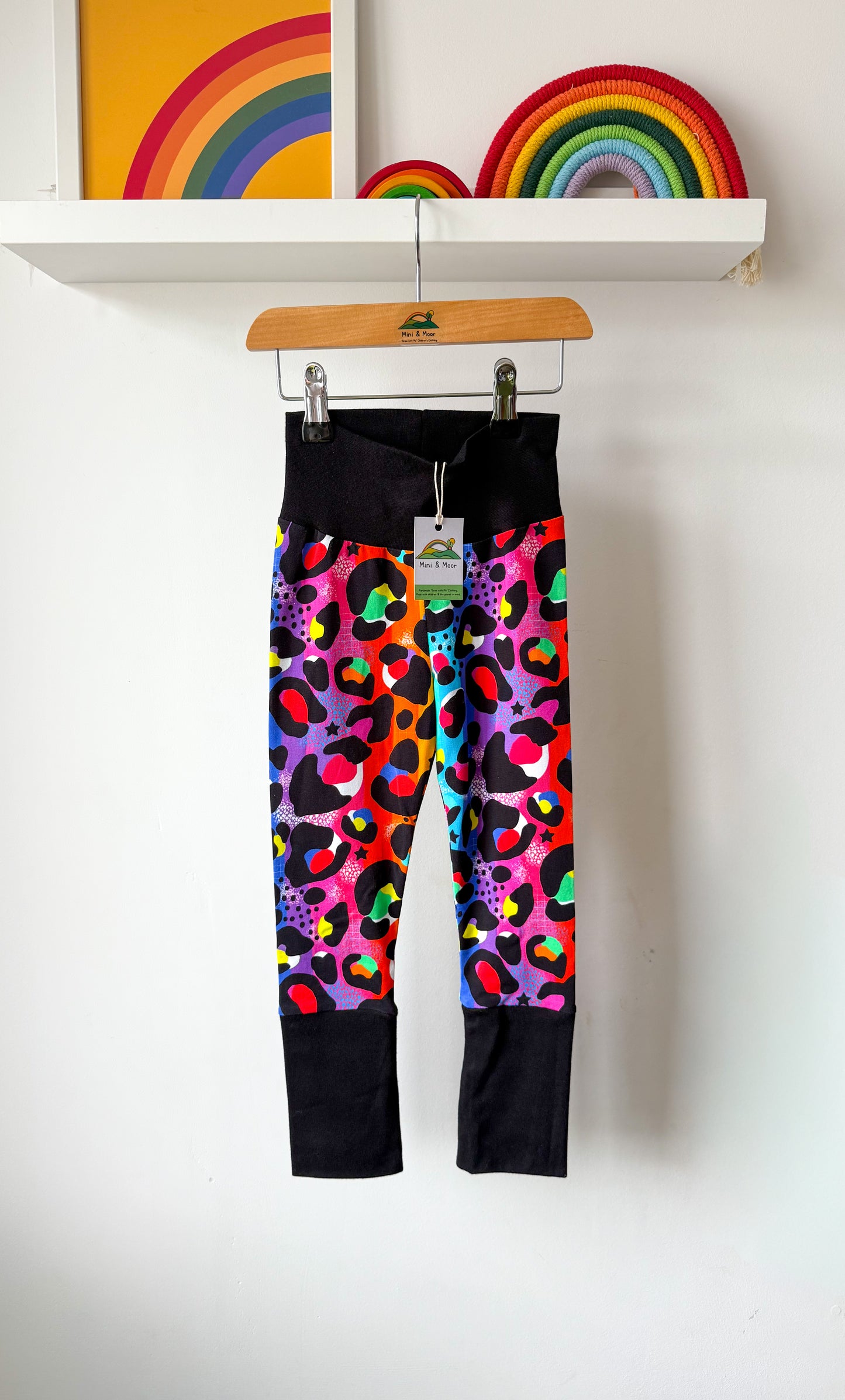 ‘Grow with Me’ Leggings - Rainbow Carnival