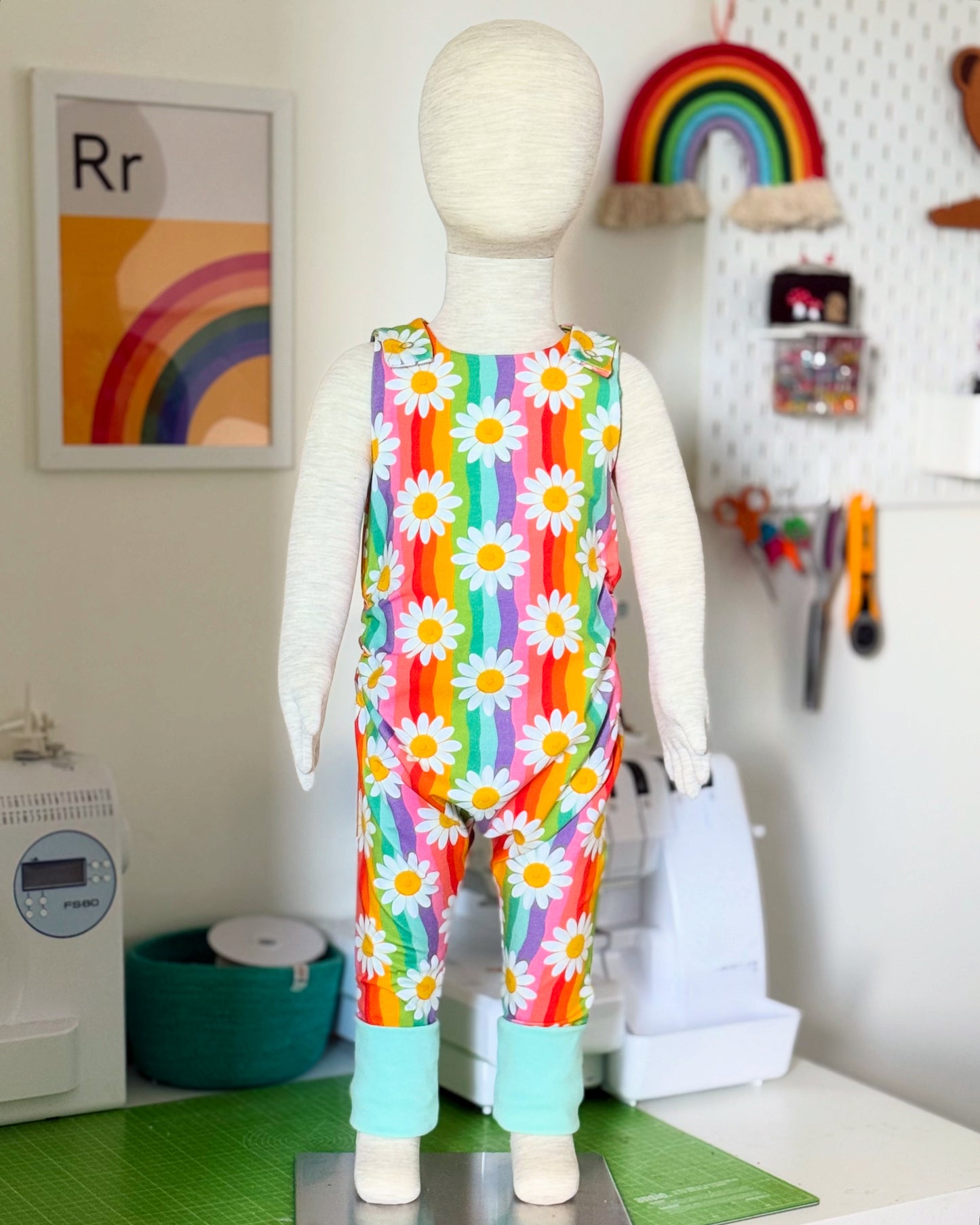 ‘Grow with Me’ Dungarees