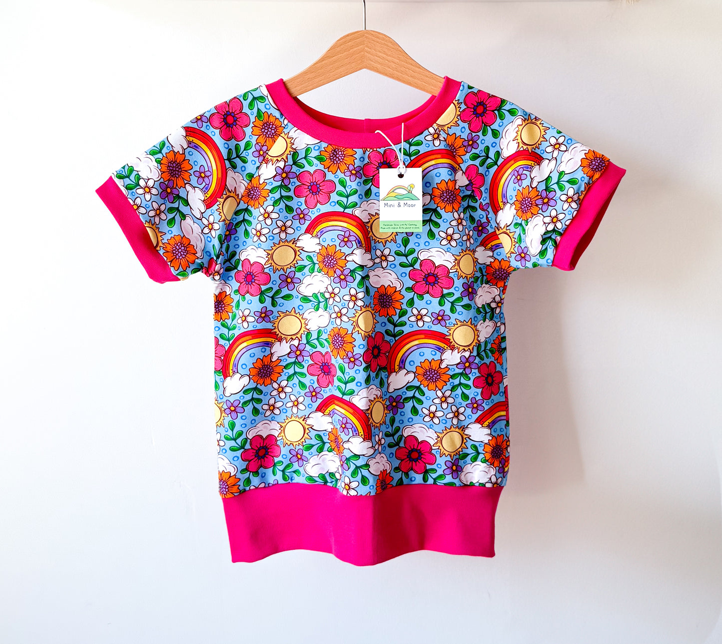 'Grow with Me' Short Sleeve Raglan Top