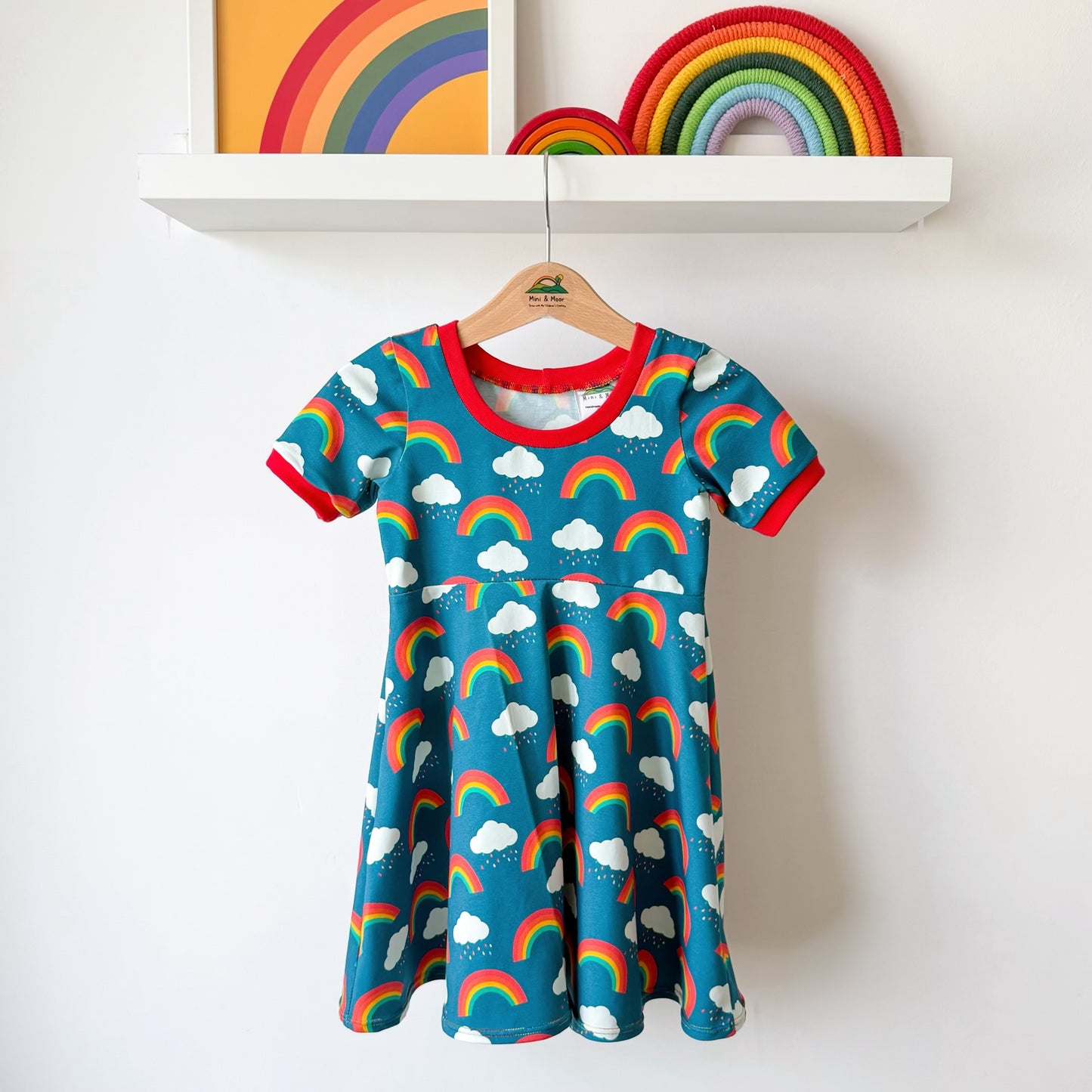Mystery ‘Grow with Me’ Short Sleeve Bodice Dress
