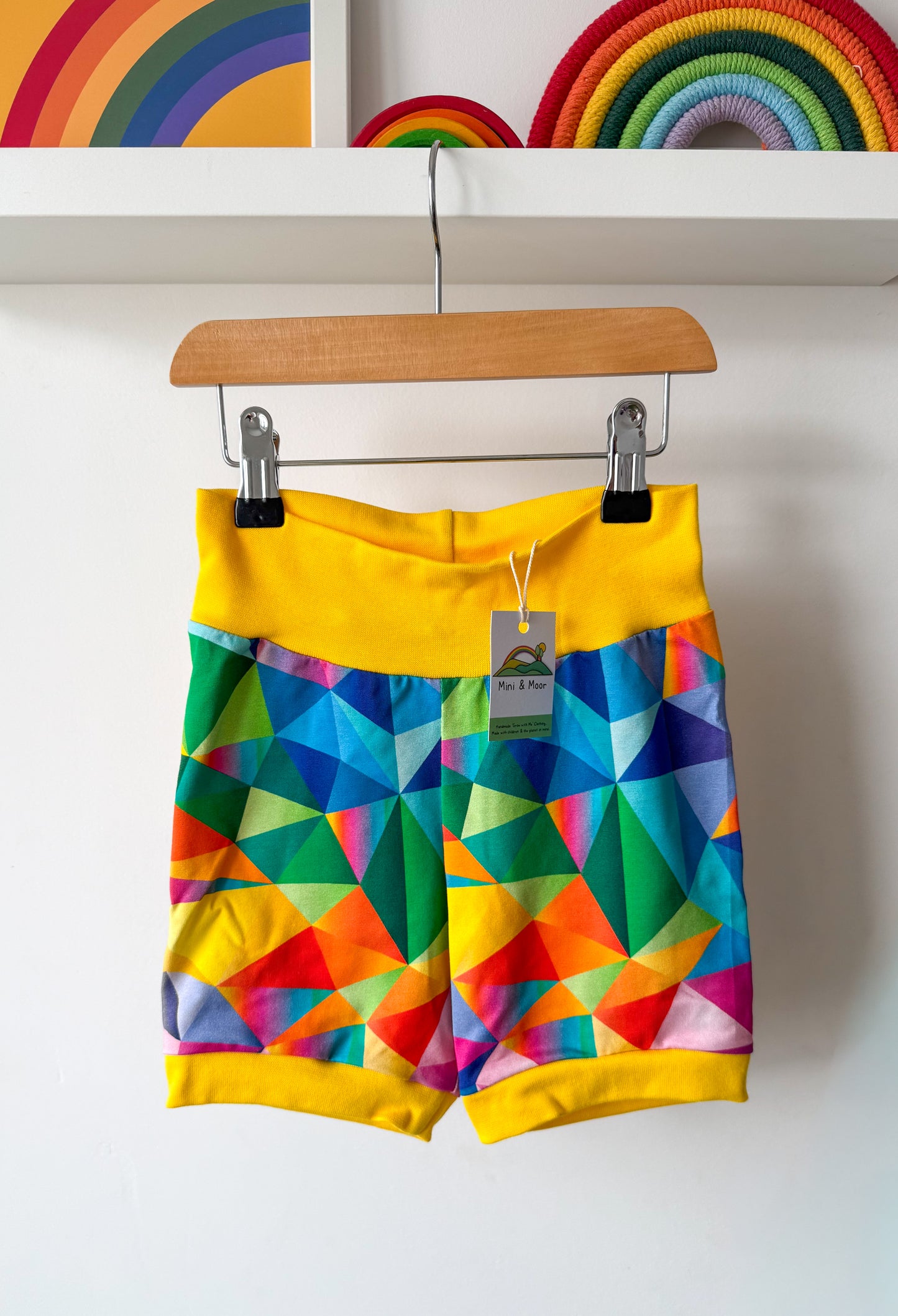 Grow with Me’ Shorts - Acute Rainbow