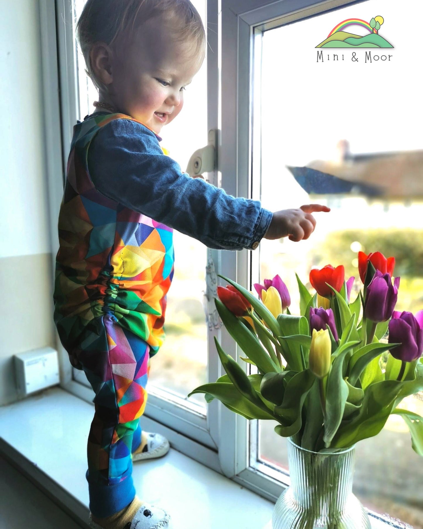 ‘Grow with Me’ Dungarees