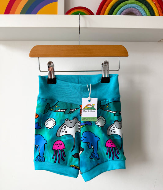‘Grow with Me’ Shorts - Under The Sea