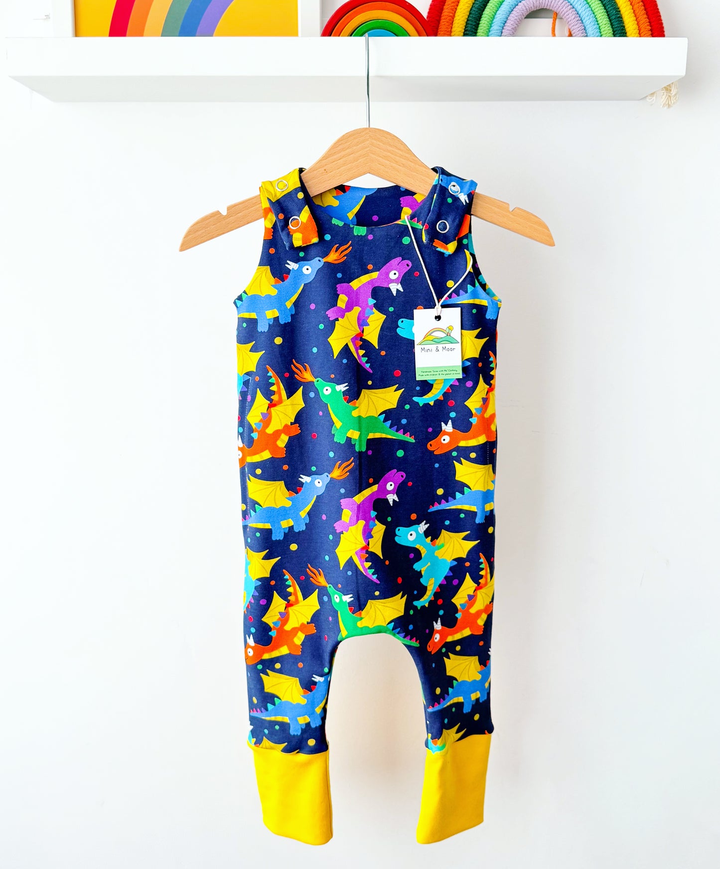 ‘Grow with Me’ Dungarees