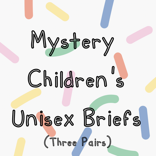 Mystery Children’s Unisex Briefs - Three Pairs