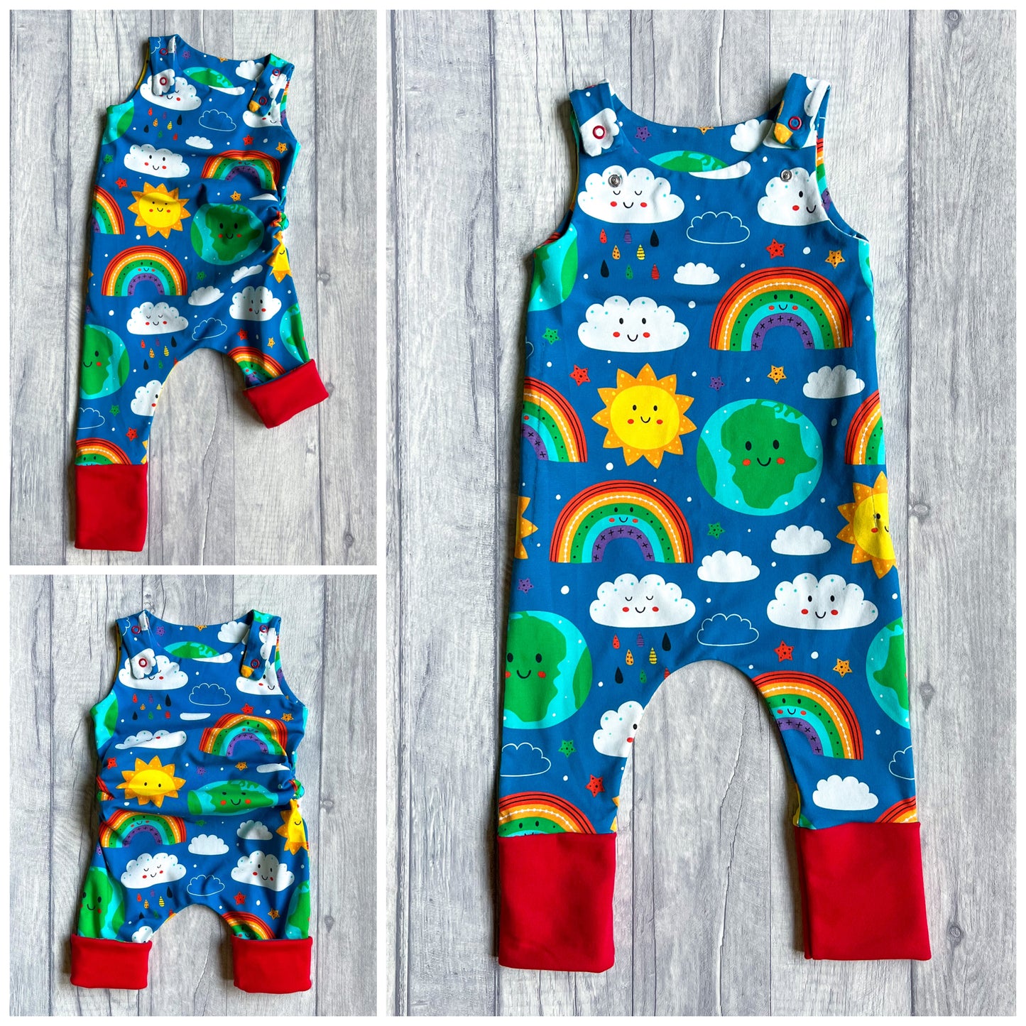 ‘Grow with Me’ Dungarees